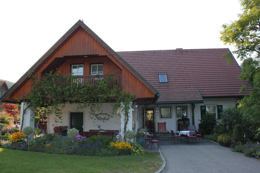 Buschenschank Orsl Wildbach Bagian luar foto